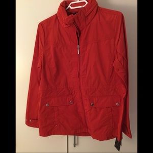 Red utility jacket High quality windbreaker